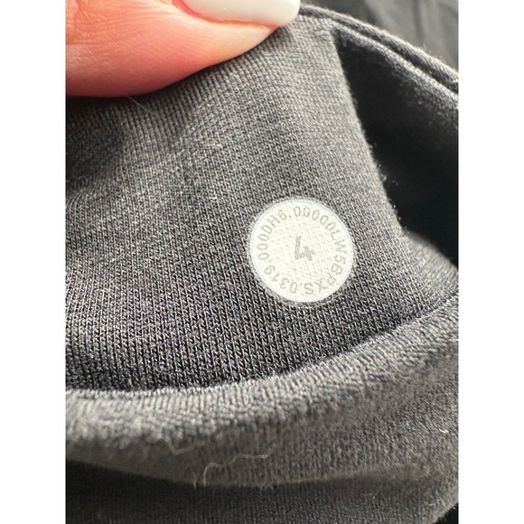 Lululemon Black Align Jogger Pants Womens Size 4 Yoga Athletic Workout - Picture 4 of 5